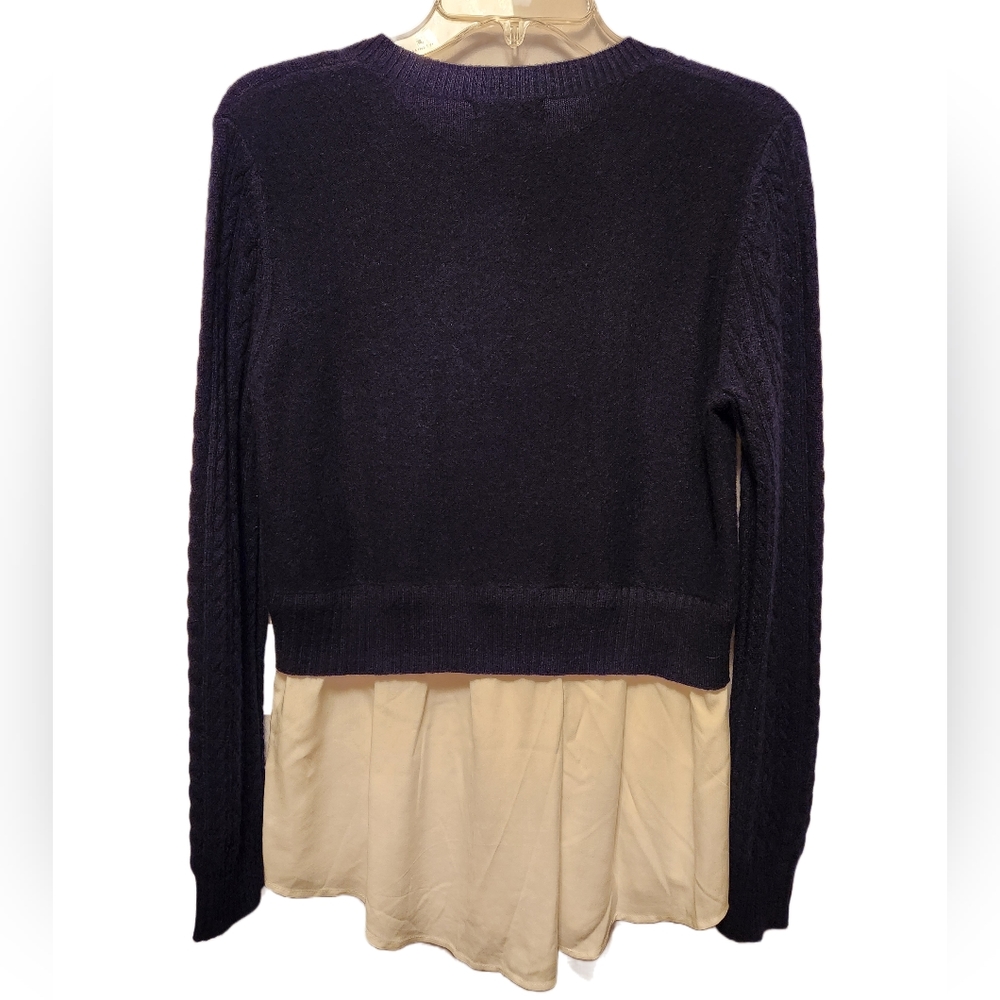 Aqua Cashmere Sweater Top - Picture 2 of 6